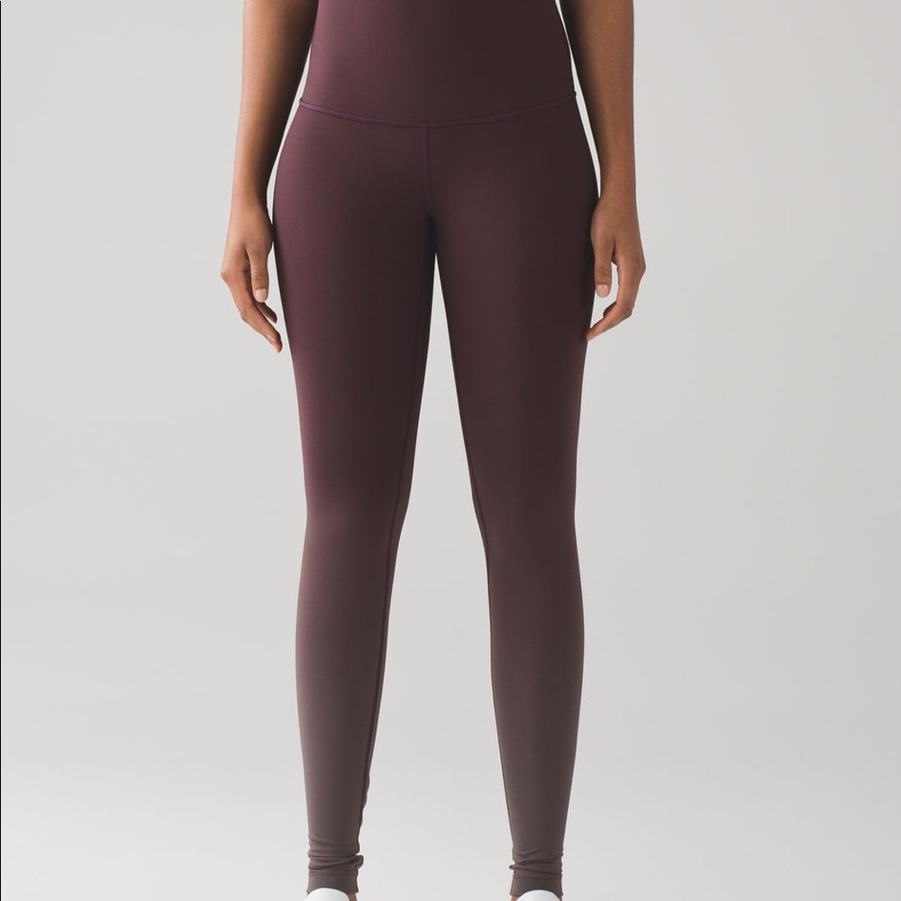 Lululemon Wunder Under Pant (Hi-Rise) (Ombre)